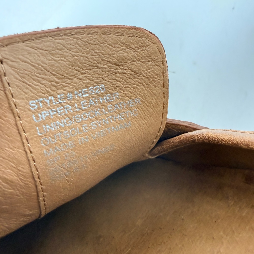 Madewell The Bradley Loafer English Saddle Brown Leather 8.5 Lug Sole Penny - Picture 8 of 9